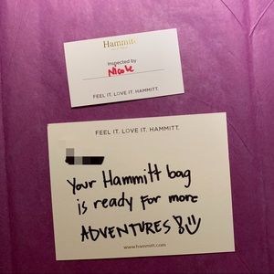 Just A Shout Out To Hammitt & Hammitt Lovers♥️